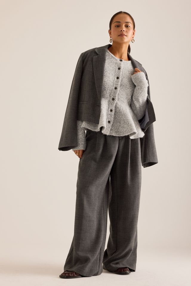 By Anthropologie Cardigan Peplo a Clessidra #5