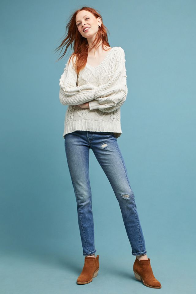 Pommed Cable Sweater #3