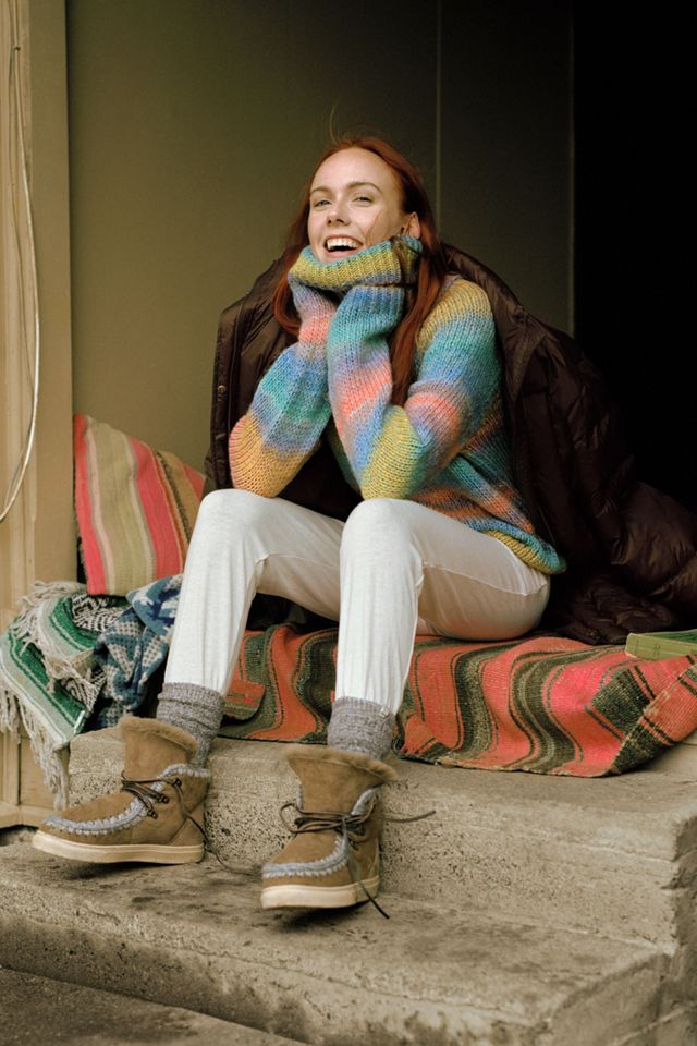 Rainbow Turtleneck Sweater #4