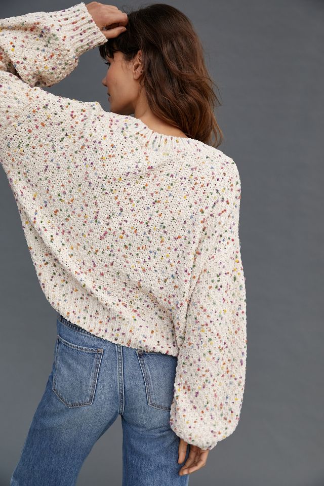 Chenille Confetti Sweatshirt – Poshture Boutique