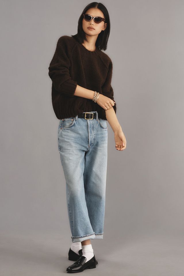 Maeve The Avery Pleated Trouser Shorts: Cuffed Edition