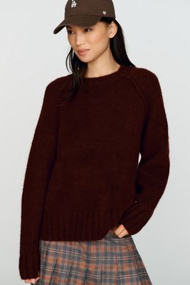 Cline Chunky Crew Neck Sweater