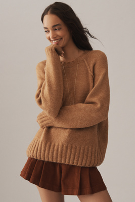 The Cline Chunky Crew-Neck Sweater product page