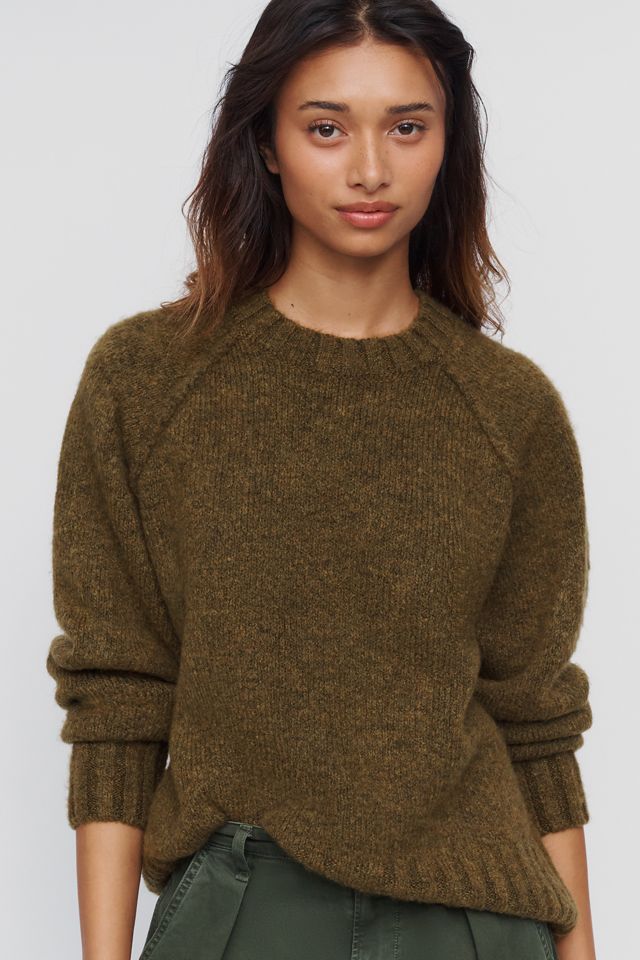 Cline Chunky Crew Neck Sweater #1