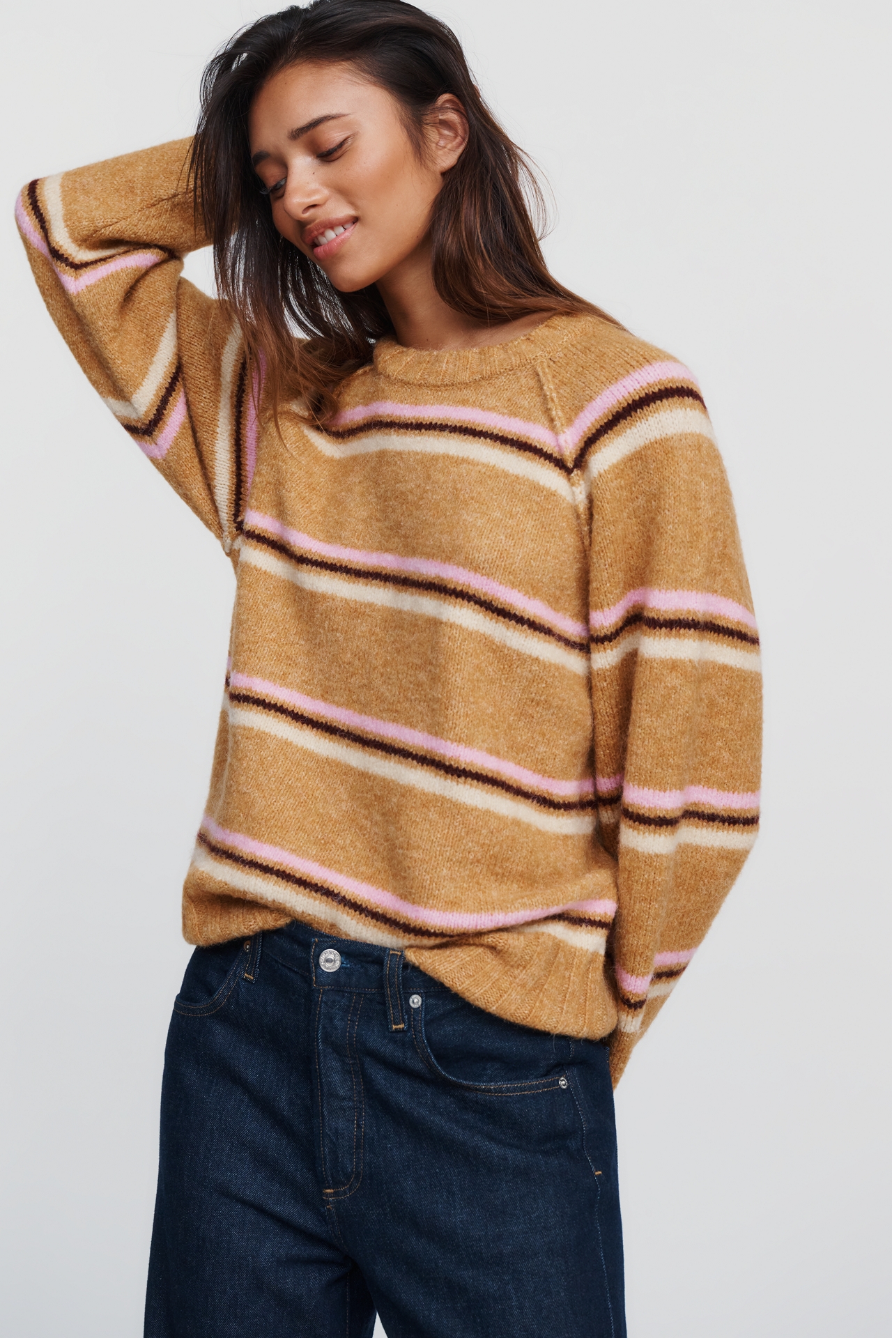 Cline Chunky Crew-Neck Sweater