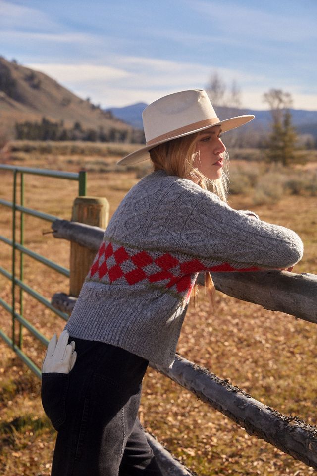 Maeve Geo Cable-Knit Cardigan | Anthropologie