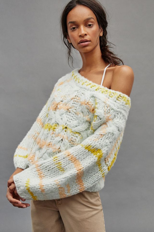 Jojo Cable-Knit Sweater | Anthropologie