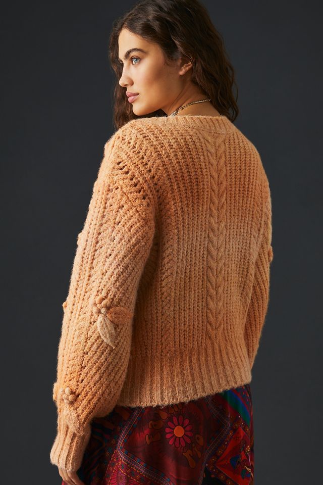 By Anthropologie Bauble V-Neck Sweater #2