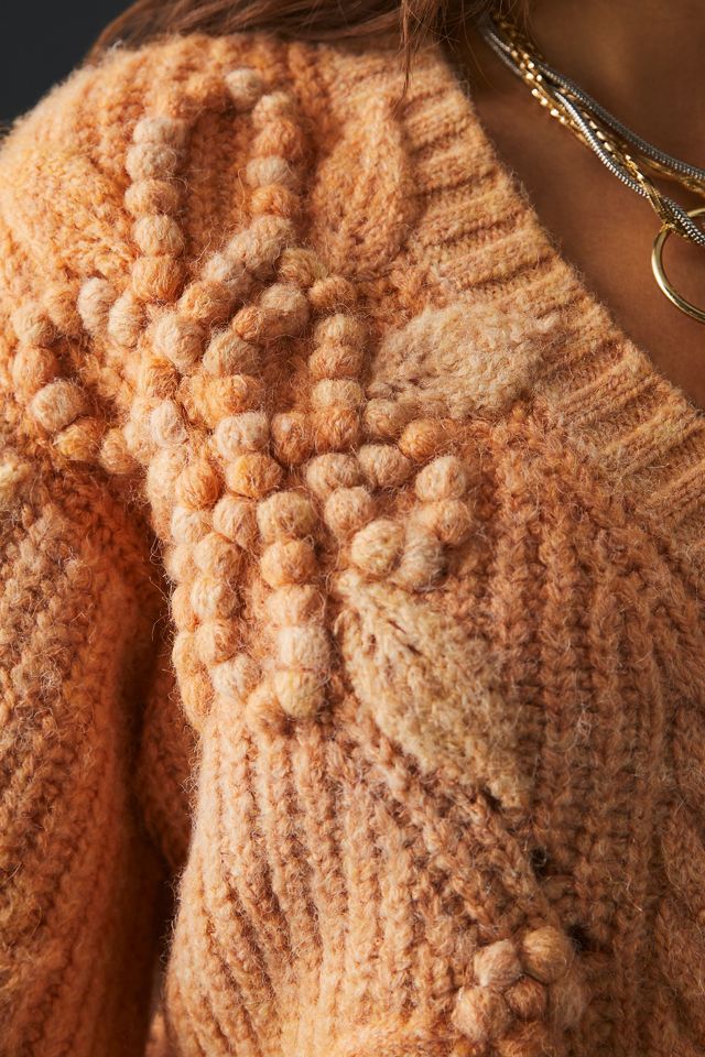 By Anthropologie Bauble V-Neck Sweater #3