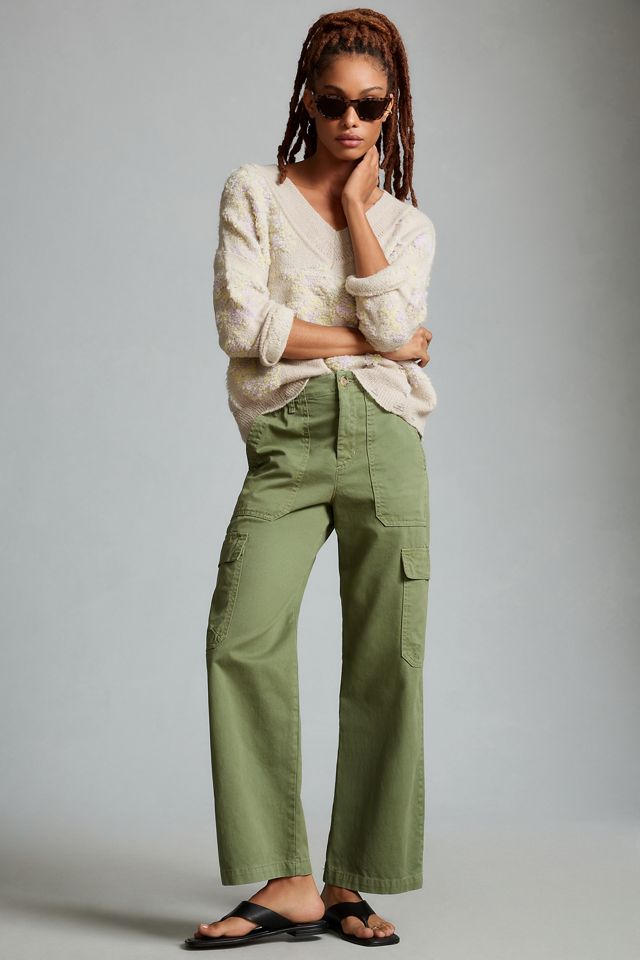 By Anthropologie Textured V-Neck Sweater #3