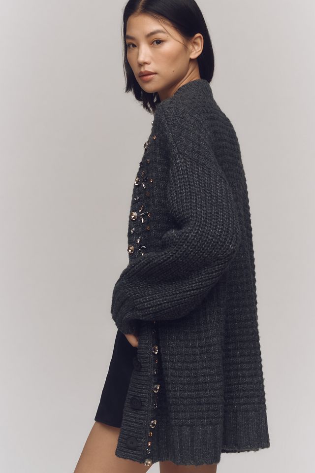 Maeve Embellished Cardigan Sweater #2