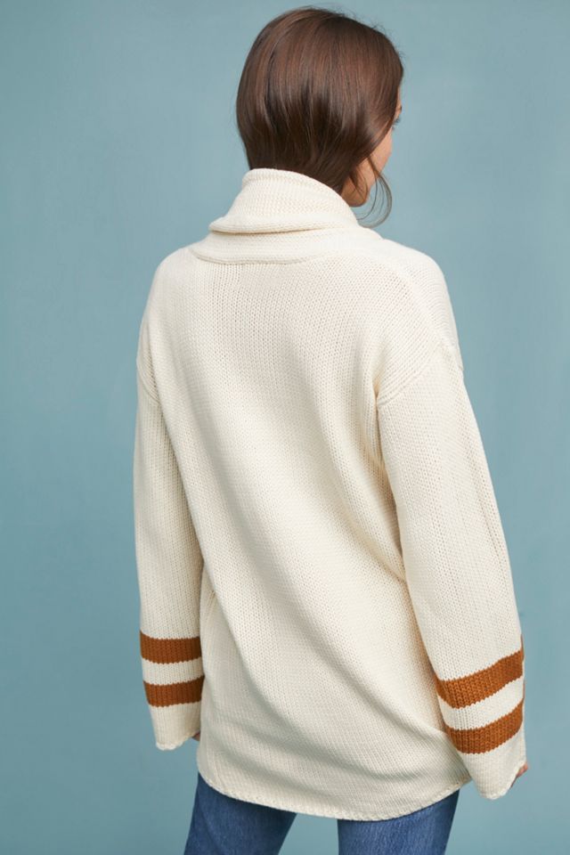 Mulberry Striped Cardigan #1