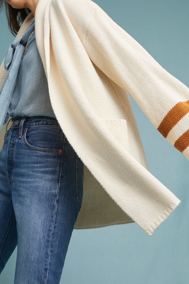 Mulberry Striped Cardigan #2
