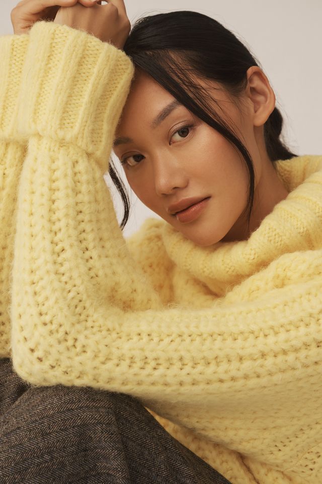 Pilcro Chunky Turtleneck Pullover Sweater #4