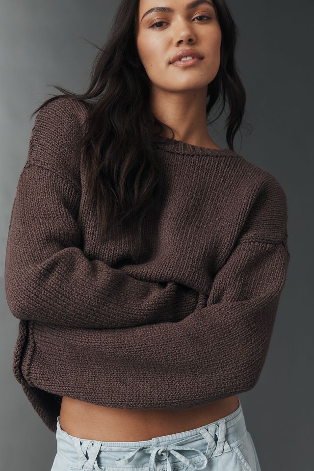 Pilcro Harlow Oversized Roll-Hem Sweater #2