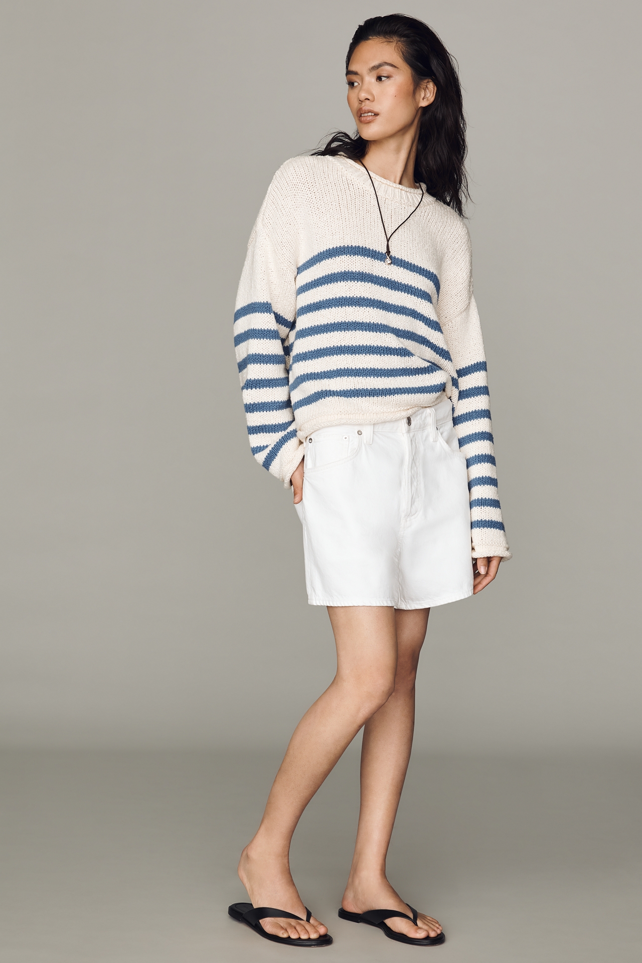 Harlow Oversized Roll-Neck Sweater by Pilcro