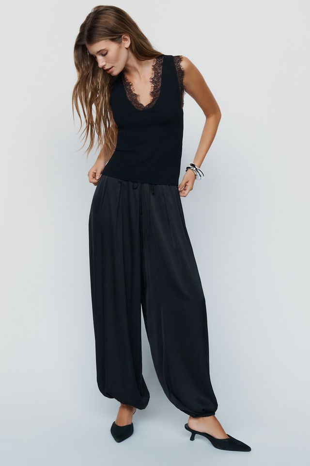 Maeve Lace V Neck Knit Tank #2