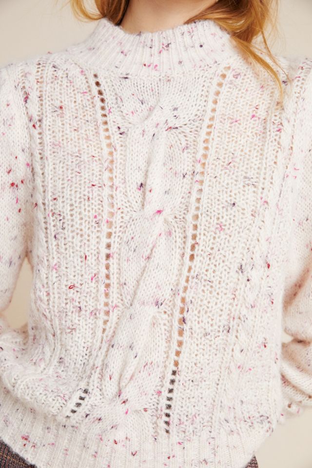 Rebecca Taylor Cable-Knit Sweater #2