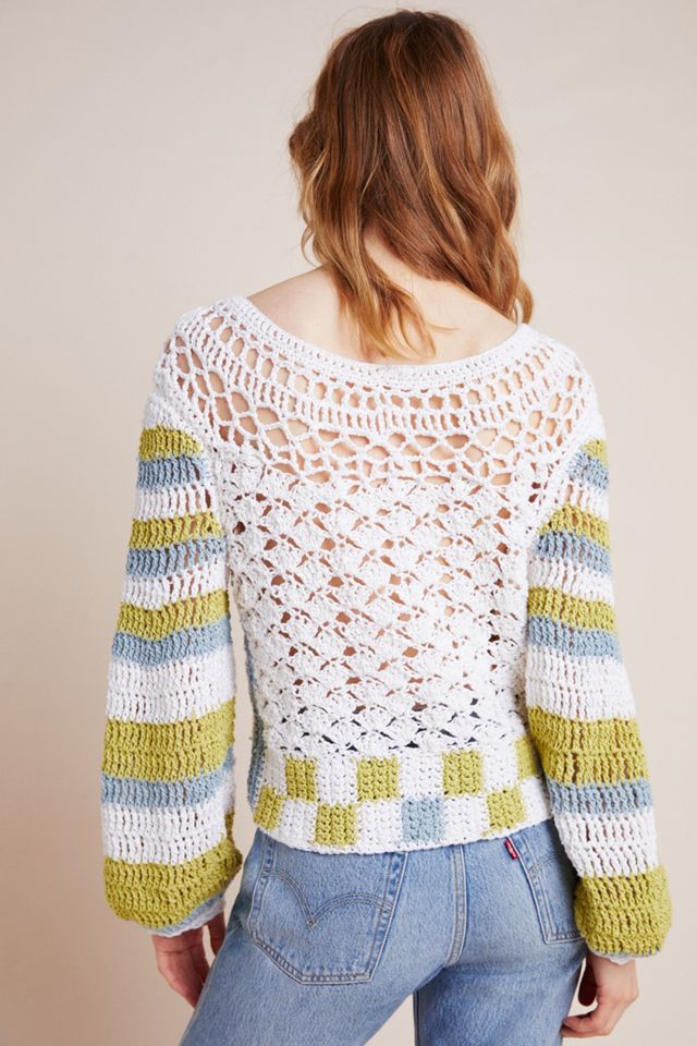 Maglia Crochet Sweater #1