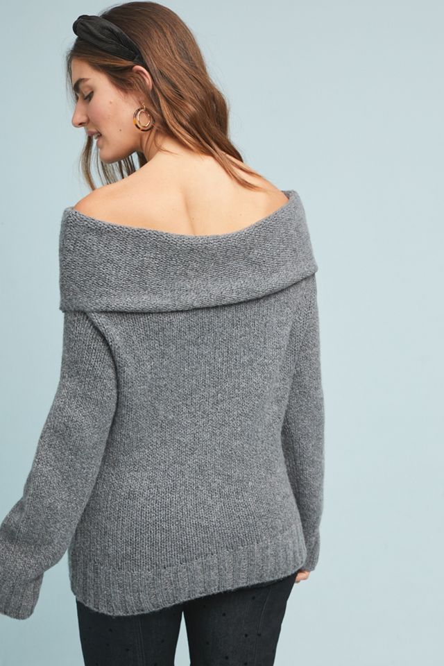 Natalia Off-The-Shoulder Sweater #1