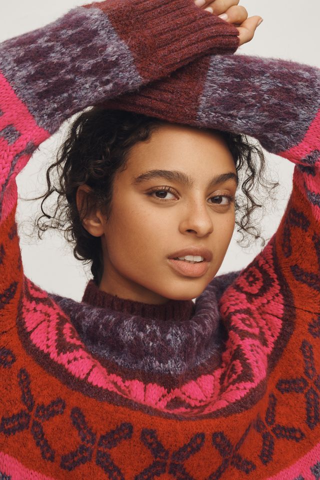 Saylor NYC Candace Mock-Neck Sweater | Anthropologie