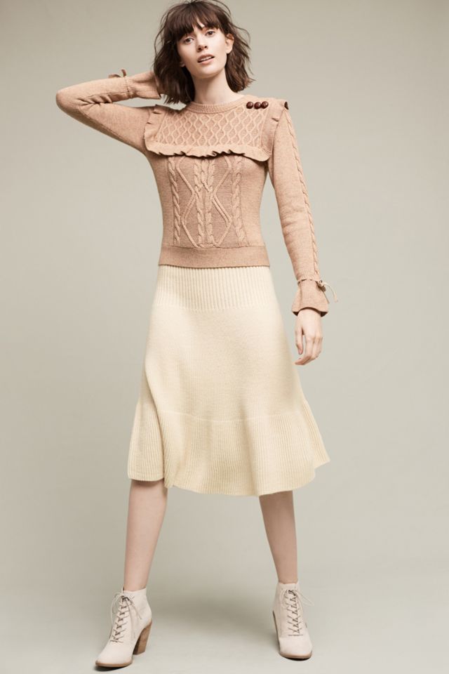 Ezra Ruffle Pullover #1