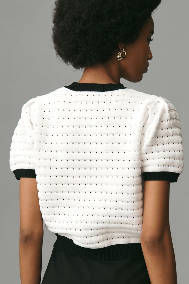 Poetic Thistle Ruffle Long Sleeve Tee