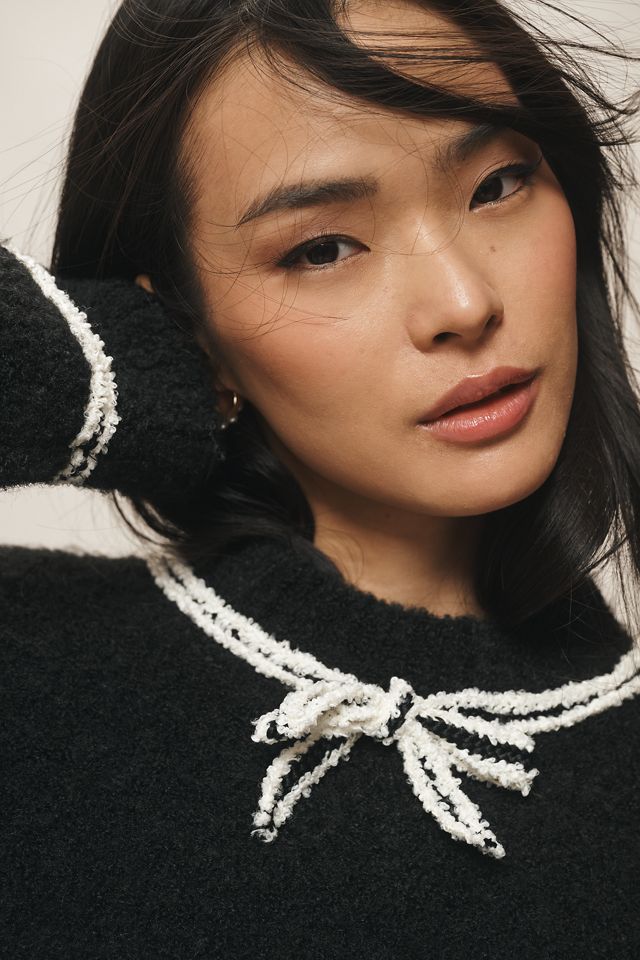 Endless Rose Bouclé Knit Sweater #1