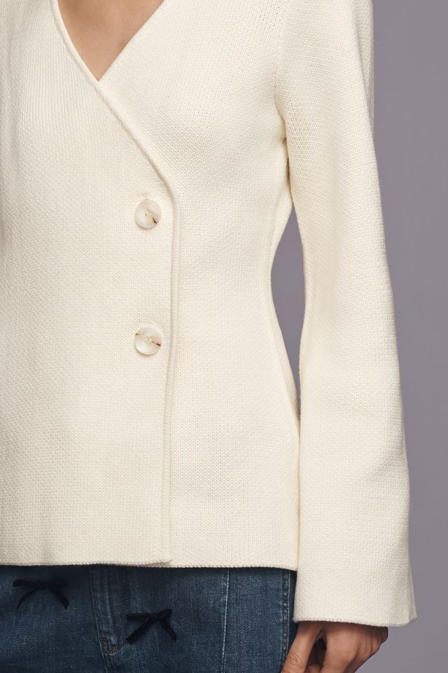 Endless Rose Two-Button Cinched Cardigan Sweater #3