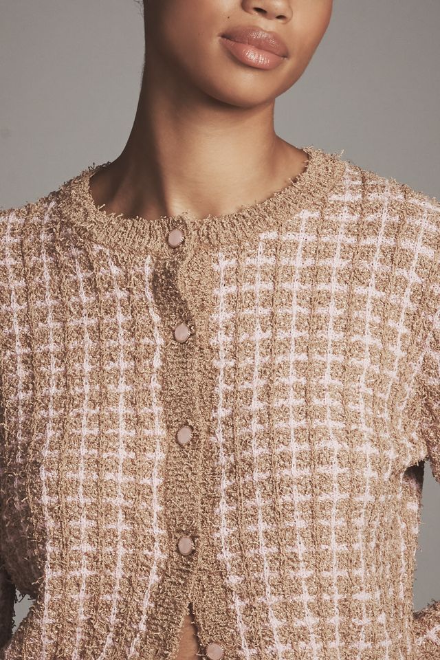 Endless Rose Tweed Cardigan Sweater #1