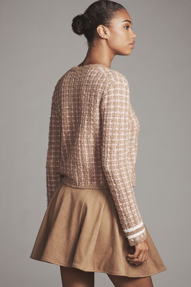 Endless Rose Tweed Cardigan Sweater #3