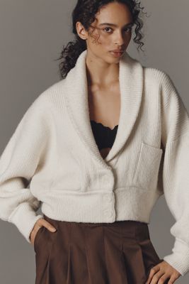 Endless Rose Two-Button Cinched Cardigan Sweater | Anthropologie