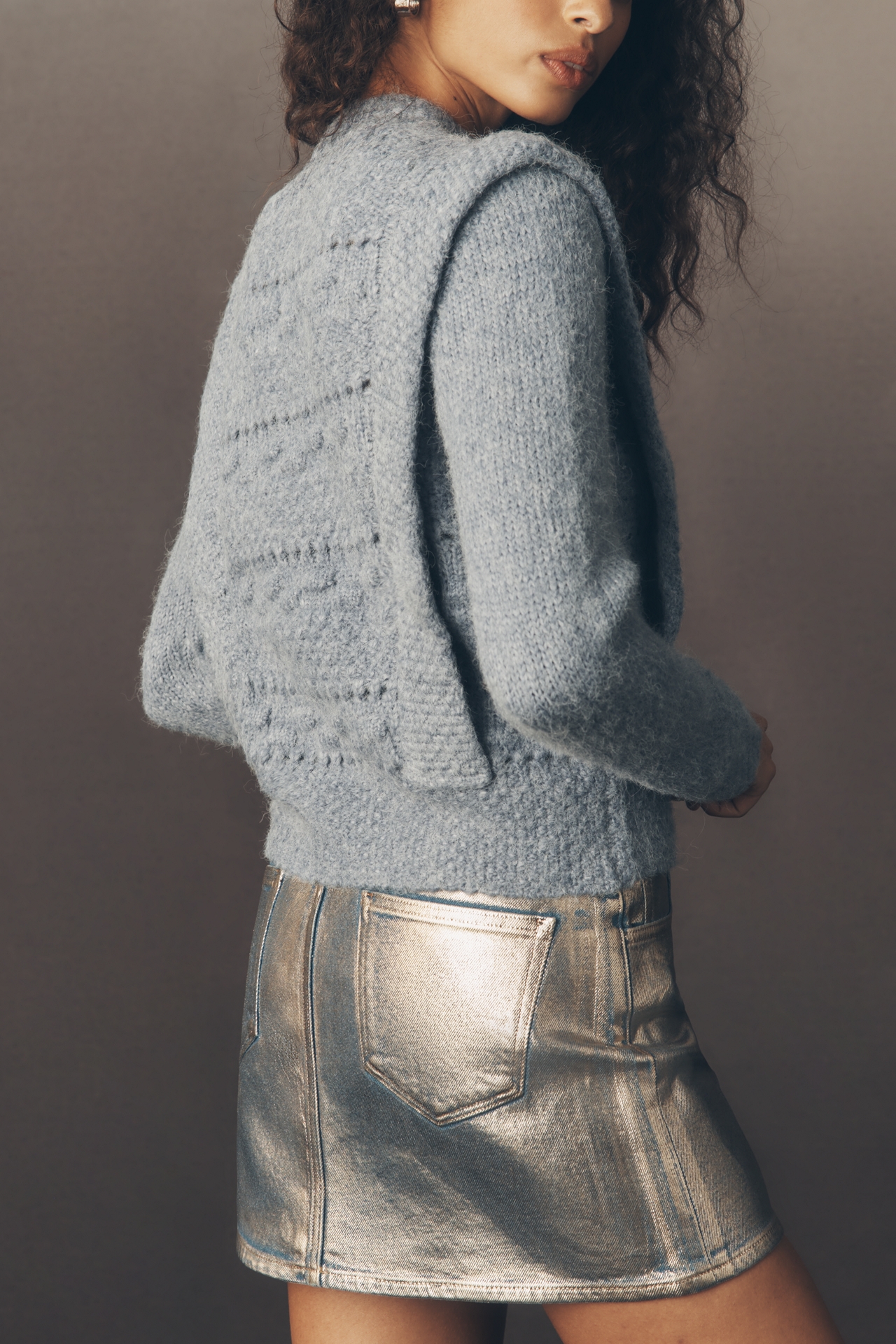 Endless Rose Mock-Neck Sweater