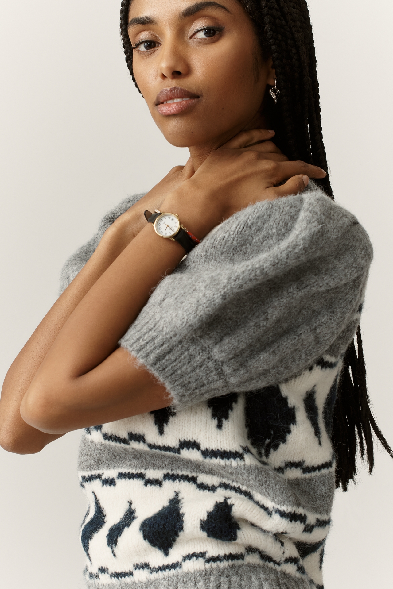 Endless Rose Puff-Sleeve Sweater