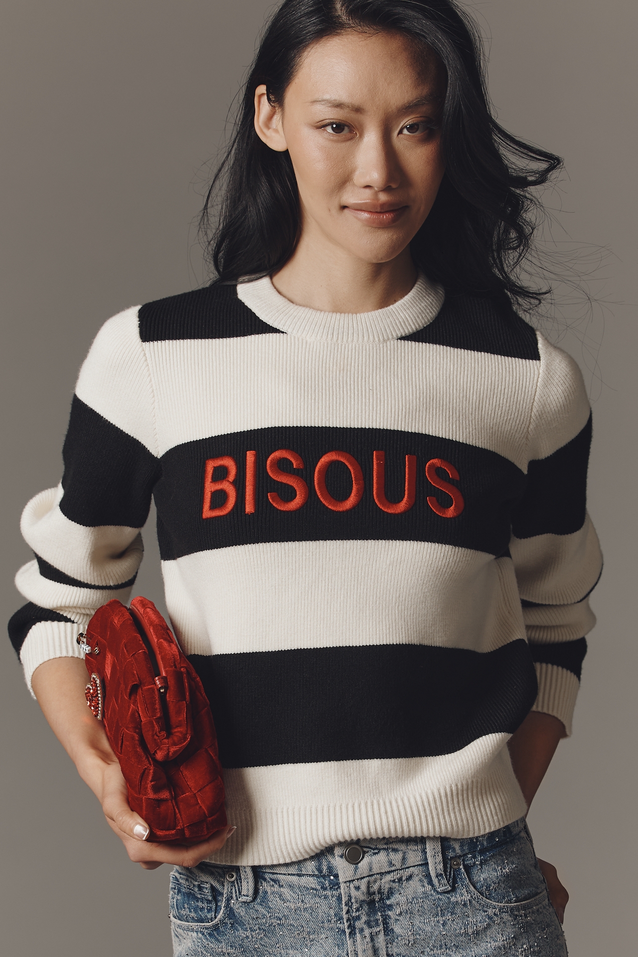 Endless Rose Bisous Sweater