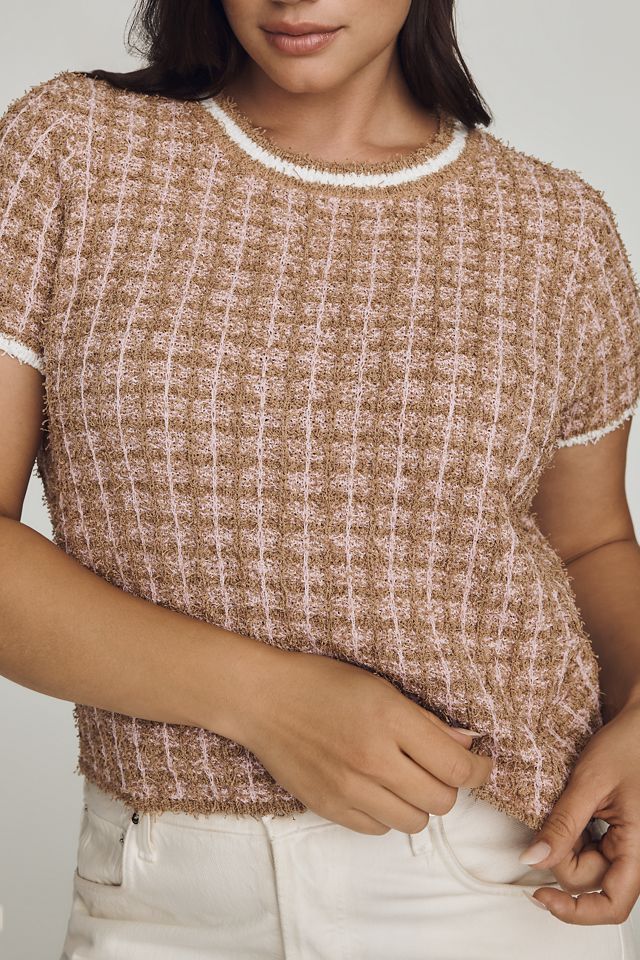 Endless Rose Textured Short Sleeve Top #2