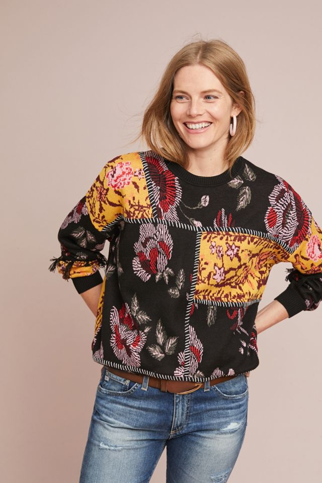 Tabatha Patchwork Sweater #2