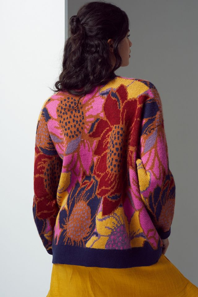 Farm Rio Tuileries Floral Cardigan #1