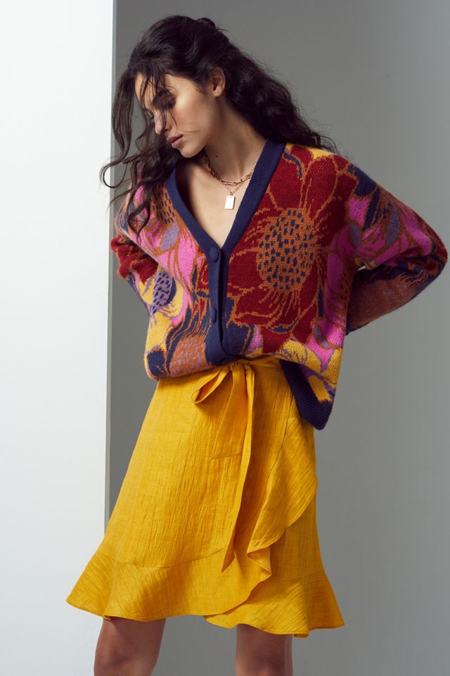 Farm Rio Tuileries Floral Cardigan