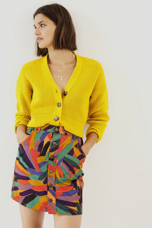 Maeve Sunny Cropped Cardigan #5