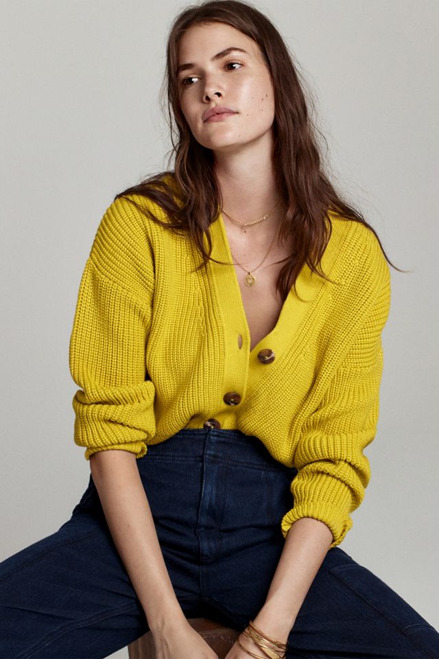 Maeve Sunny Cropped Cardigan #1