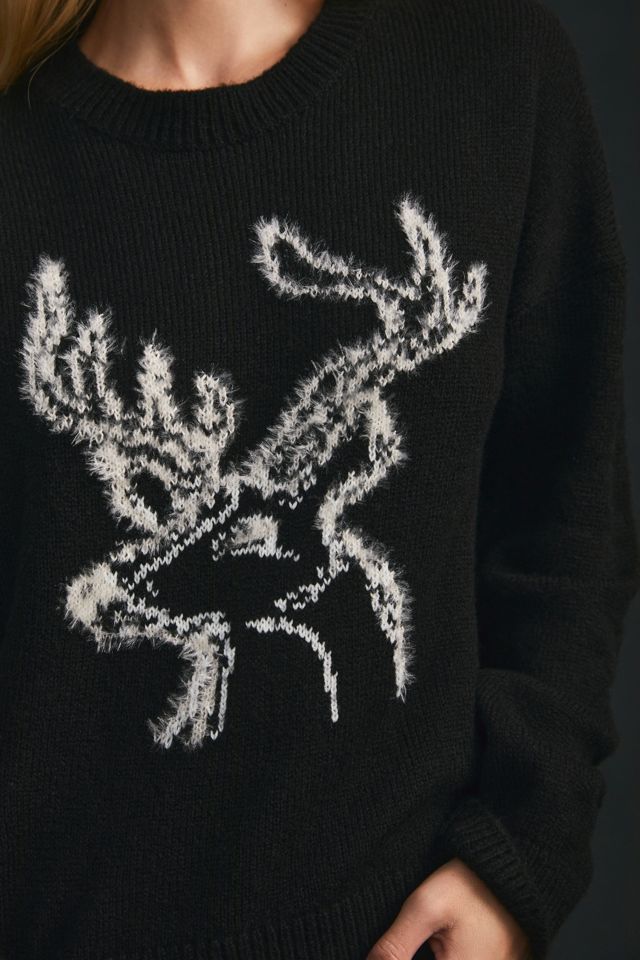 By Anthropologie Deer Sweater #1