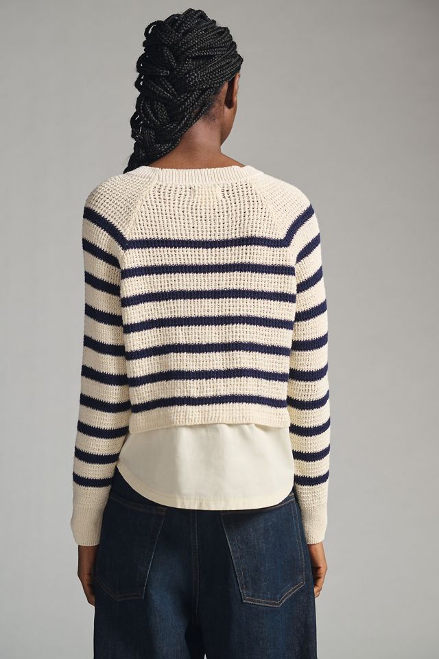 Maeve Layered Pullover Sweater #2