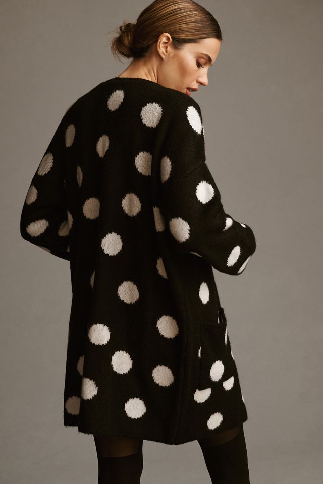 Maeve Polka Dot Cardigan Sweater #2