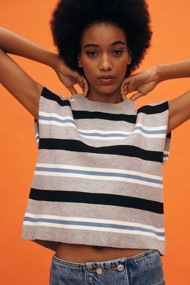 The Noah Muscle Tank Sweater by Maeve #3