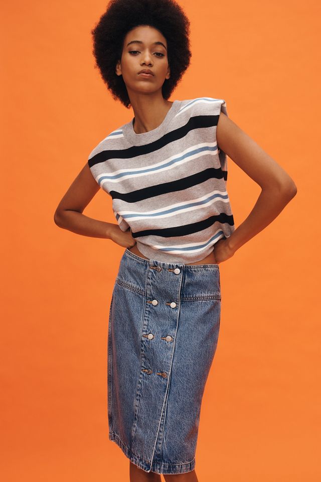 The Noah Muscle Tank Sweater by Maeve #1