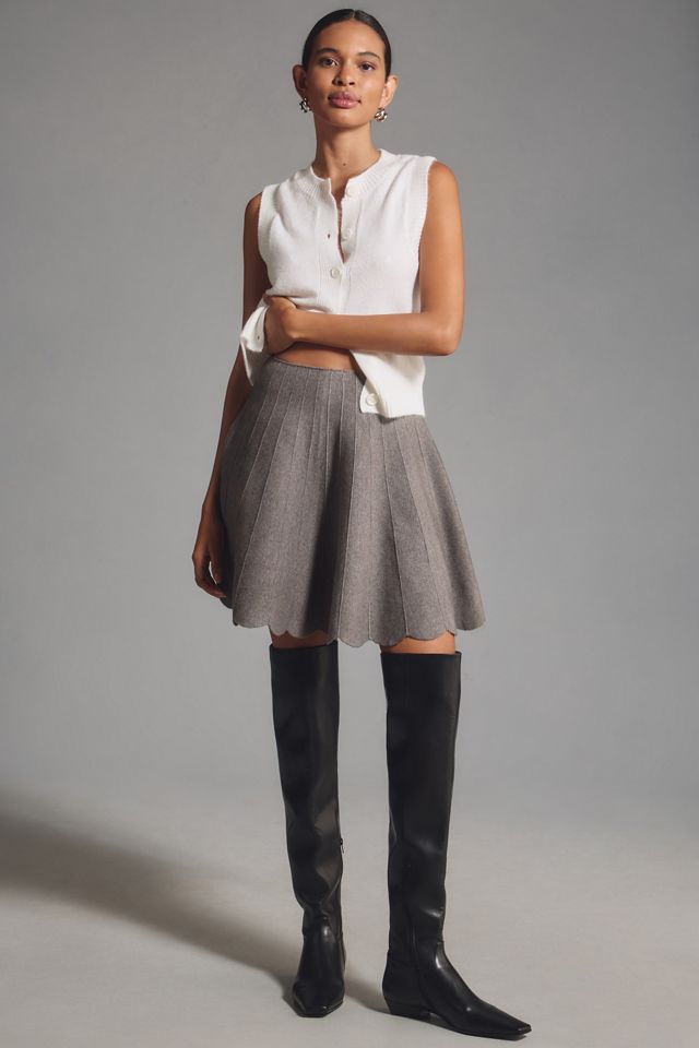 Maeve Crew-Neck Cardigan Sweater Vest #2