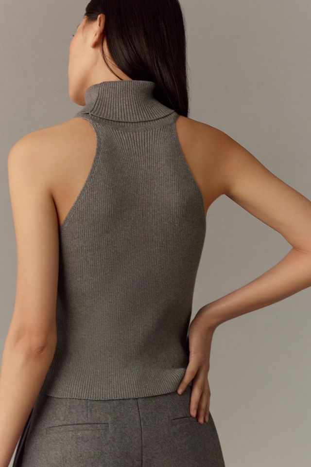 Pilcro Turtleneck Sweater Tank #2