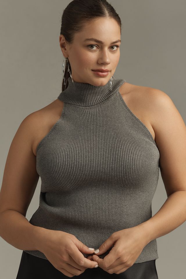 Pilcro Turtleneck Sweater Tank #5