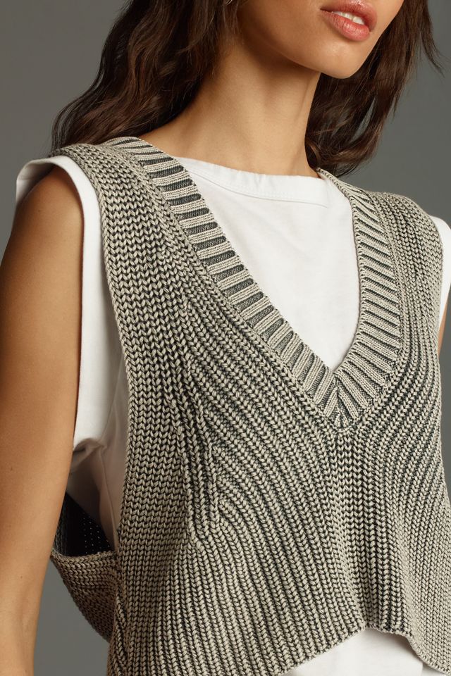 Pilcro Twofer Sweater Tee #1
